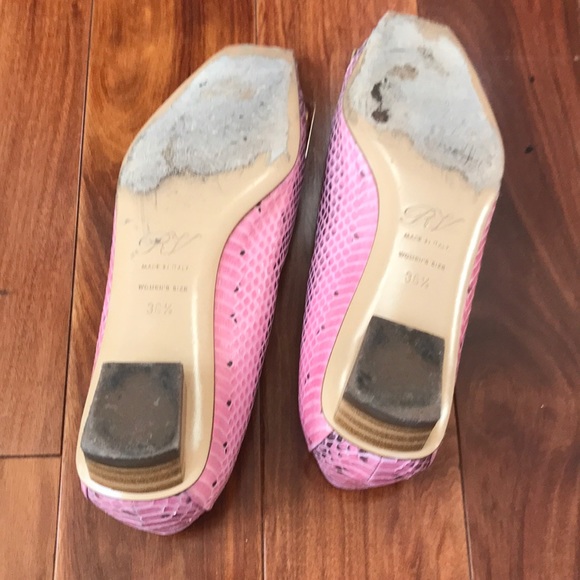 Roger Vivier pink limited edition python belle - Picture 6 of 8